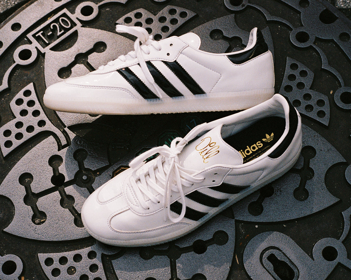 ADIDAS SKATEBOARDING | DILL SAMBA PATENT LEATHER Available in 