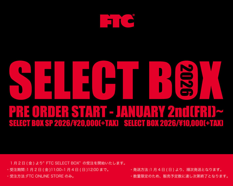 FTC | SELECT BOX 2026