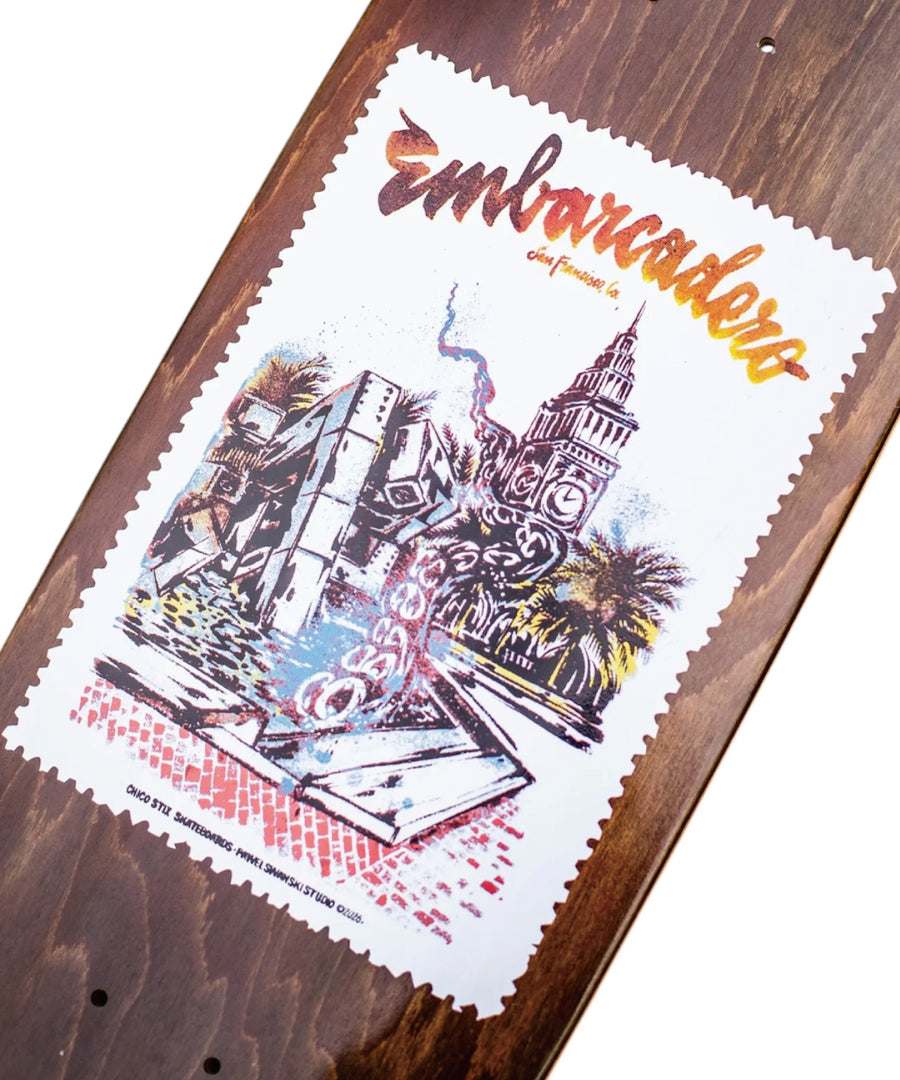 CHICO STIX - EMB4LIFE - HAND SCREENED IN SF - 8.75