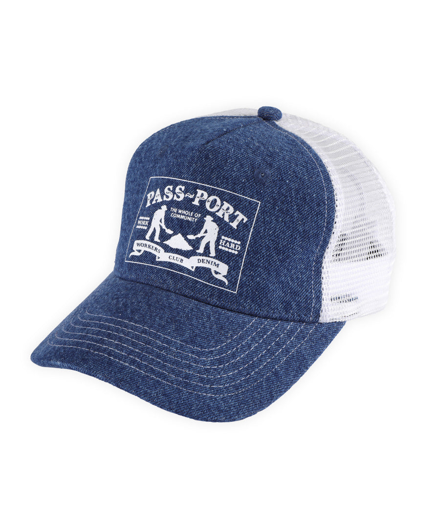 WASHED DARK INDIGO
