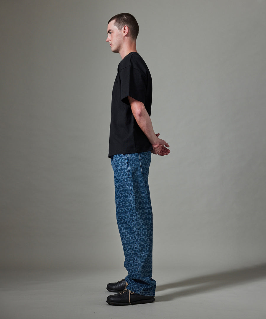 WASHED DARK INDIGO