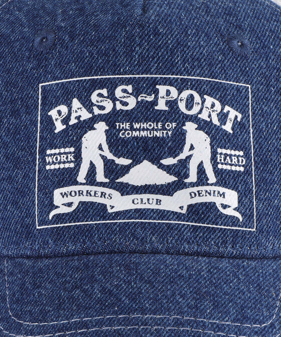 WASHED DARK INDIGO