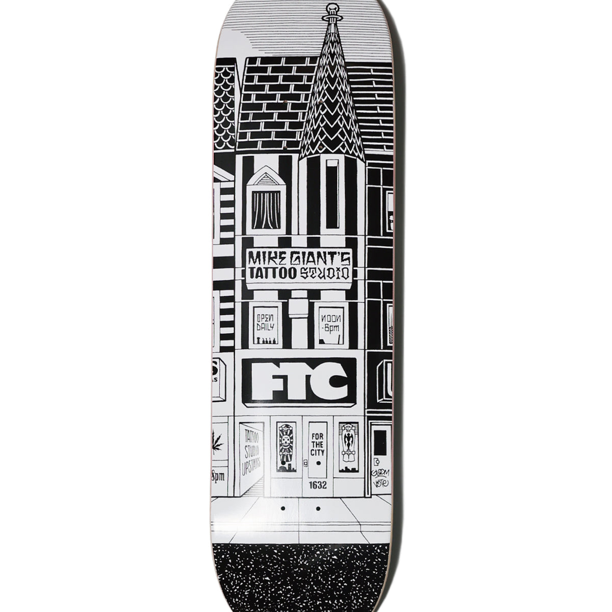 ftc デッキ MIKE GIANT x FTC SF BLOCK DECK - 8.5