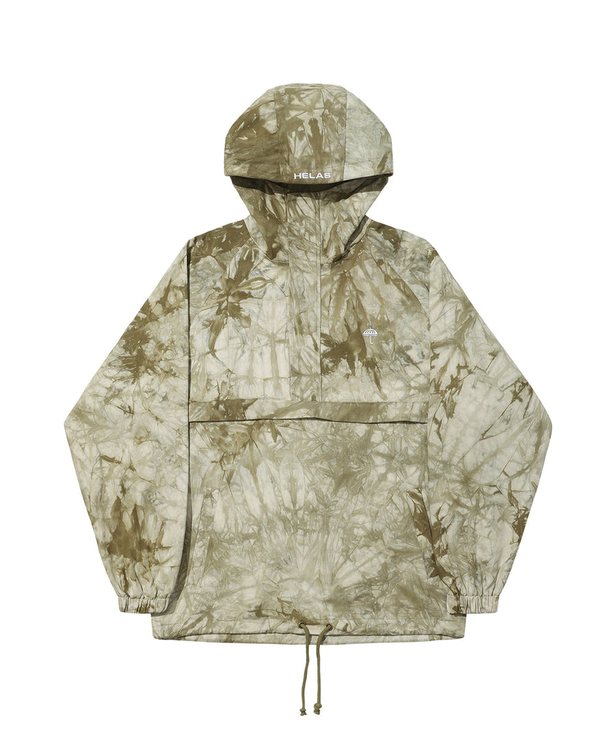 HELAS - TIE CAMO QUARTER ZIP JACKET