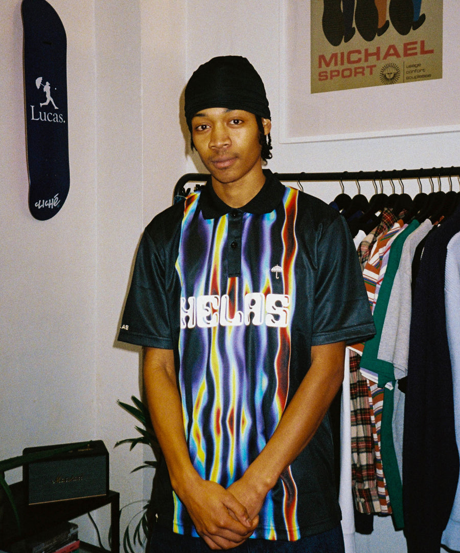 HELAS - TEMPERATURE FOOTBALL JERSEY POLO