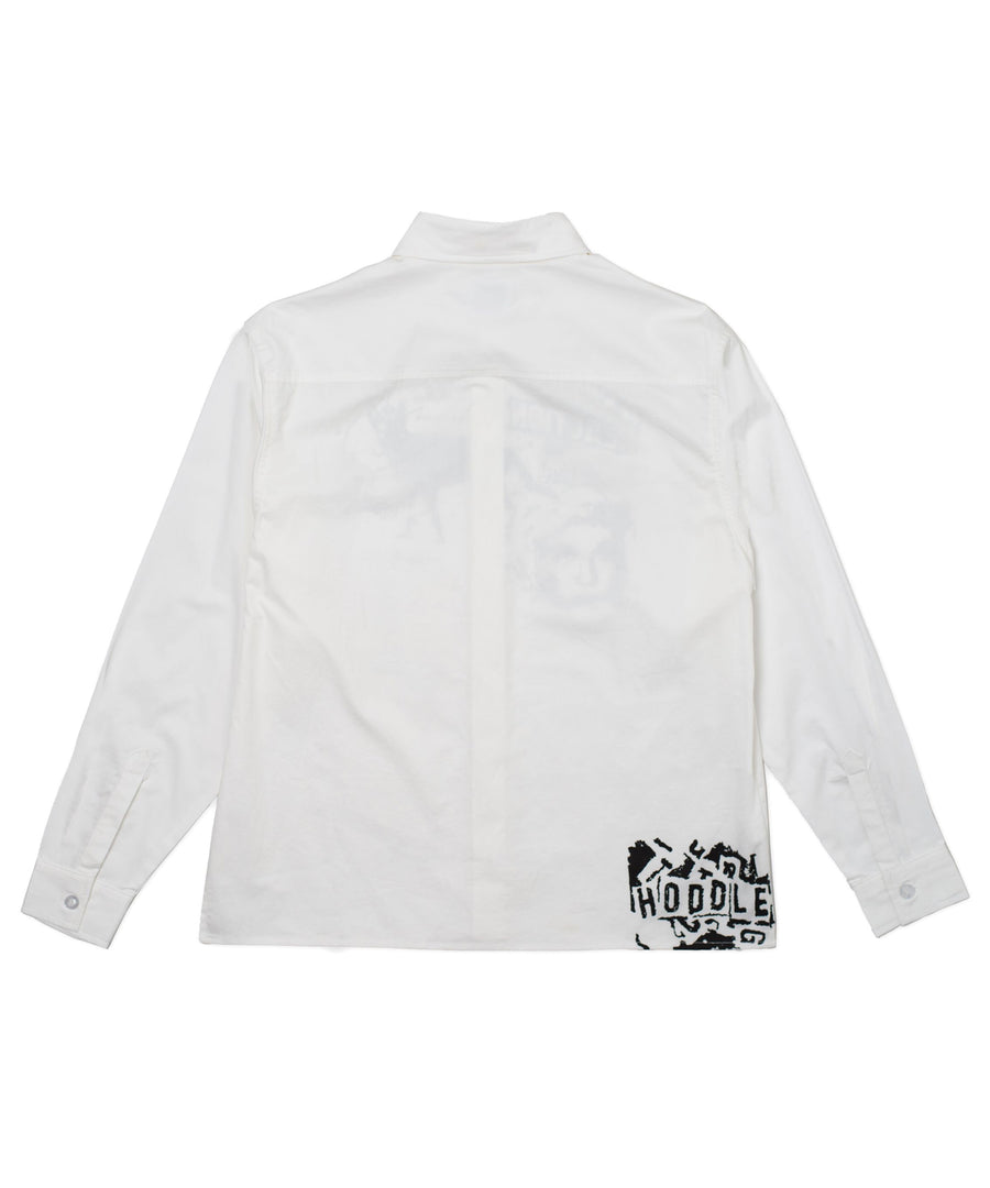 HODDLE - A SANE REACTION OXFORD SHIRT