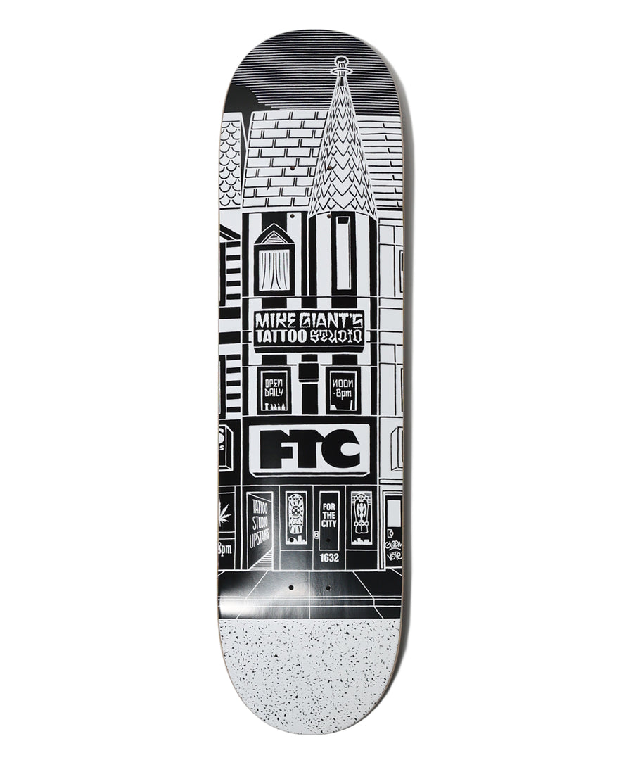 MIKE GIANT x FTC SF BLOCK DECK - 8.25