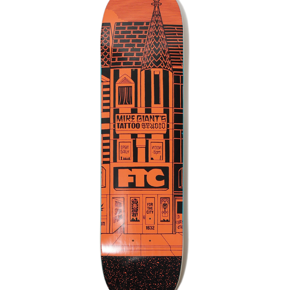 MIKE GIANT x FTC SF BLOCK DECK - 8.0
