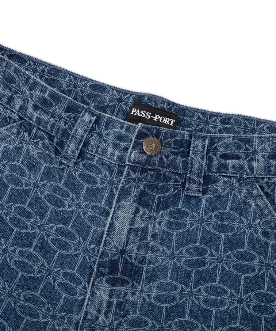 WASHED DARK INDIGO