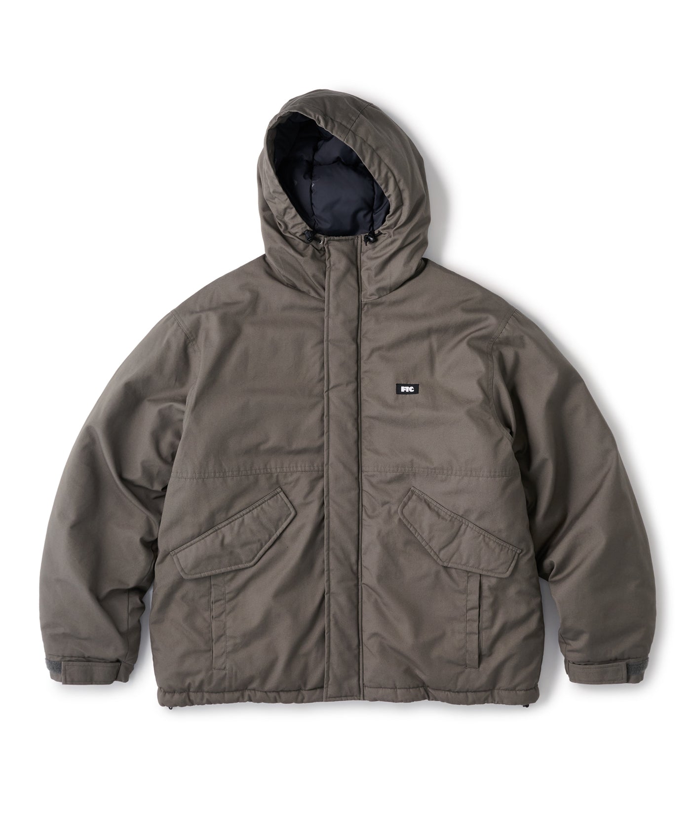 VENTILE® HOODED PUFFY JACKET - CHARCOAL / M