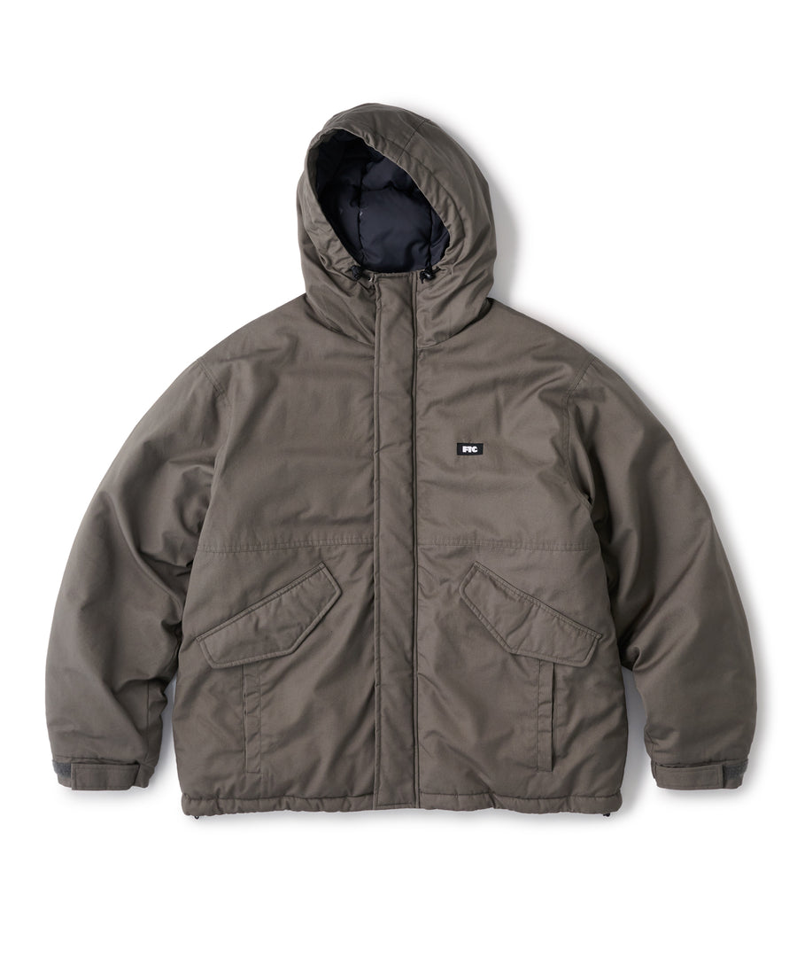 VENTILE® HOODED PUFFY JACKET - CHARCOAL / S