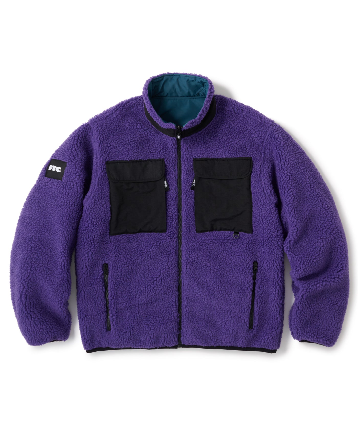 SHERPA FLEECE REVERSIBLE JACKET – FTC