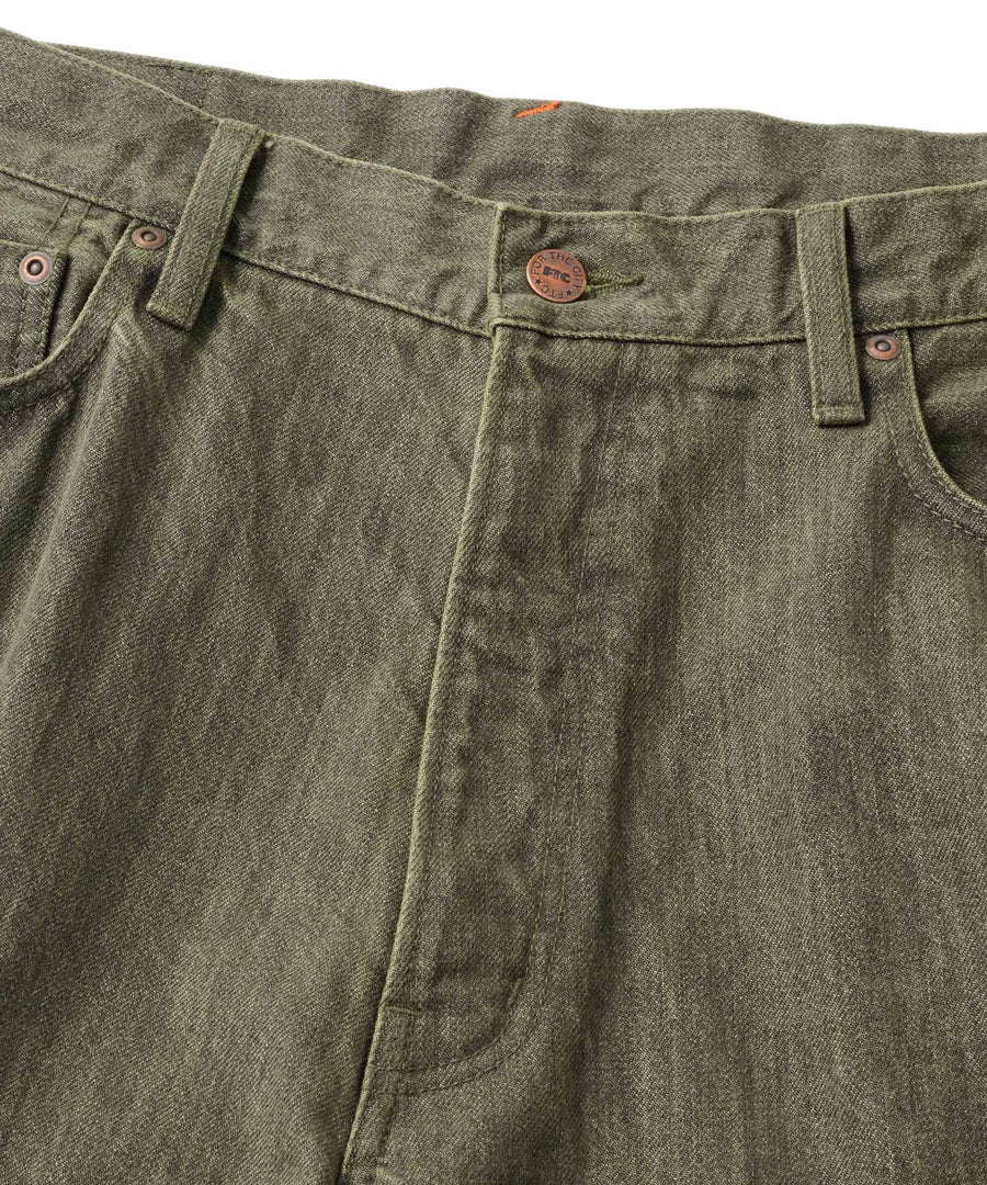 OVERDYED GREEN