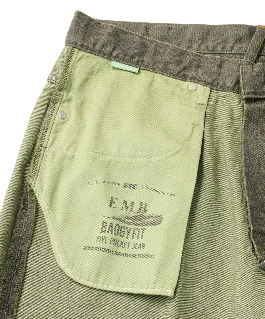 OVERDYED GREEN