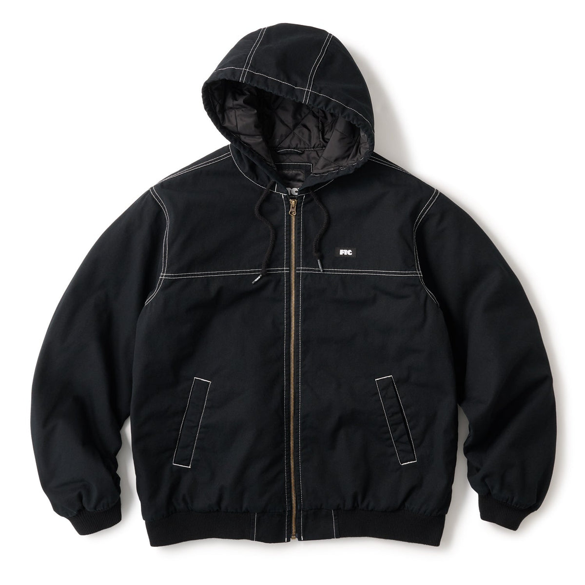 WASHED CANVAS HOODED JACKET – FTC