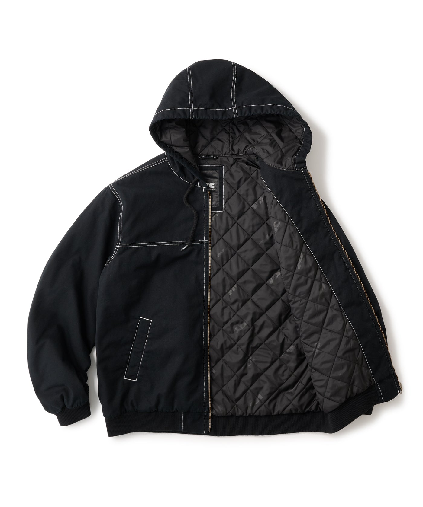 WASHED CANVAS HOODED JACKET – FTC