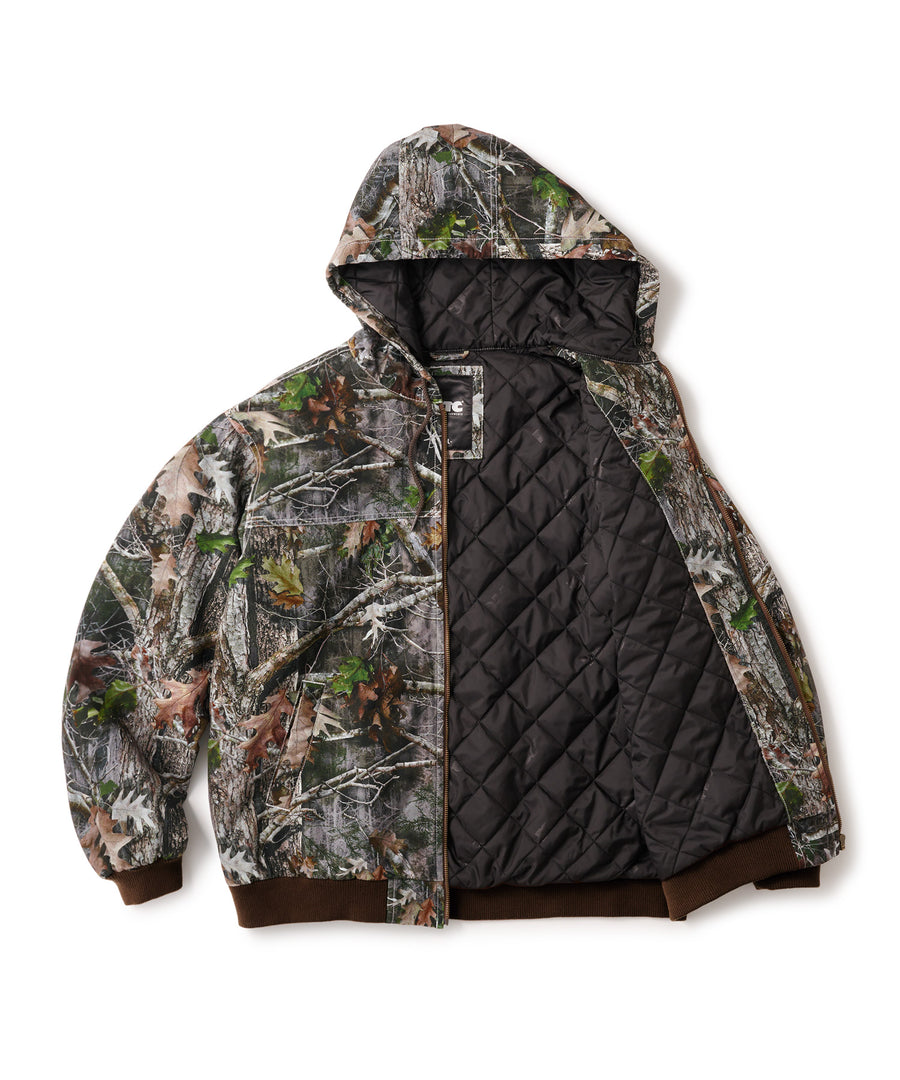WASHED CANVAS HOODED JACKET – FTC