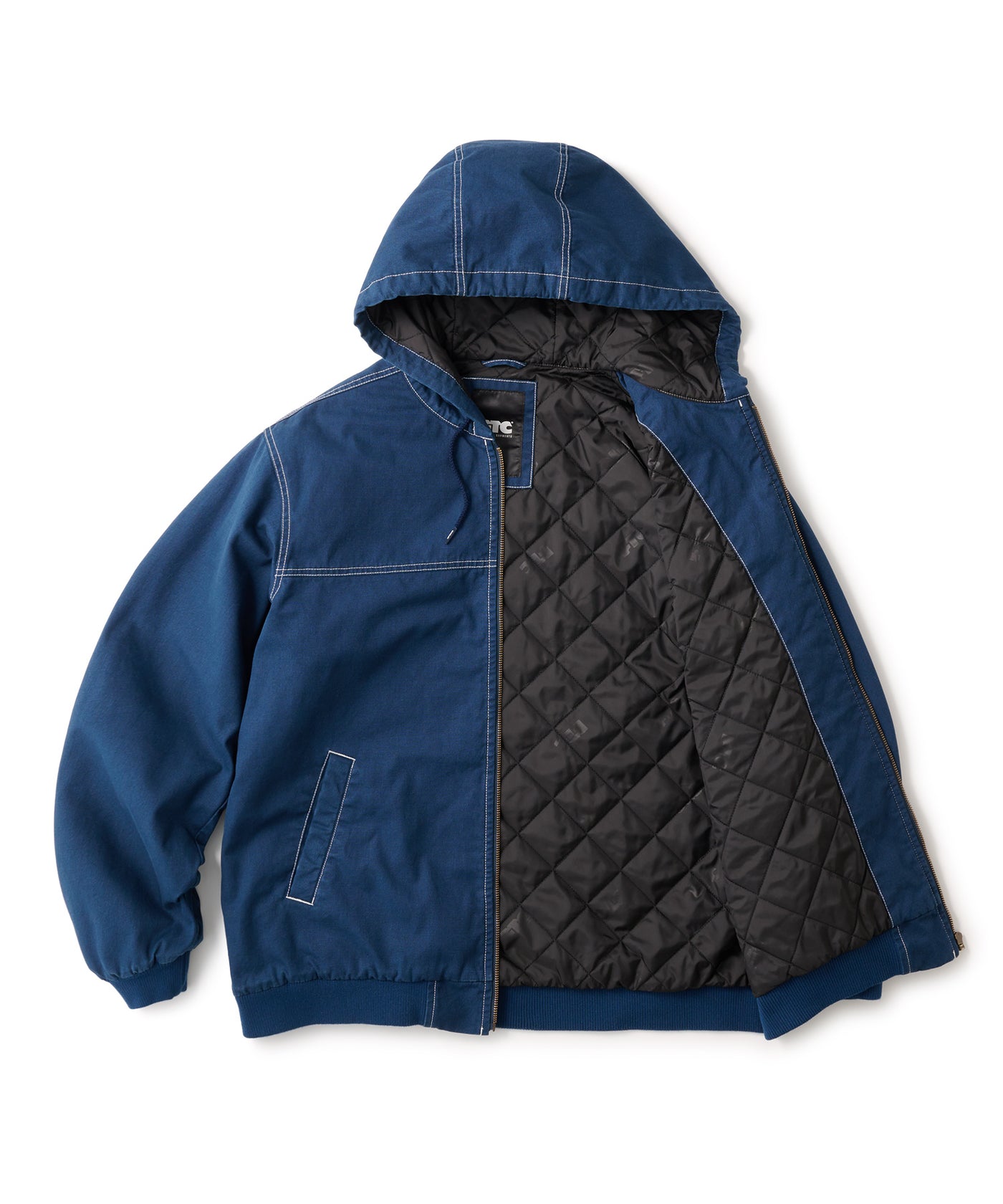 WASHED CANVAS HOODED JACKET – FTC