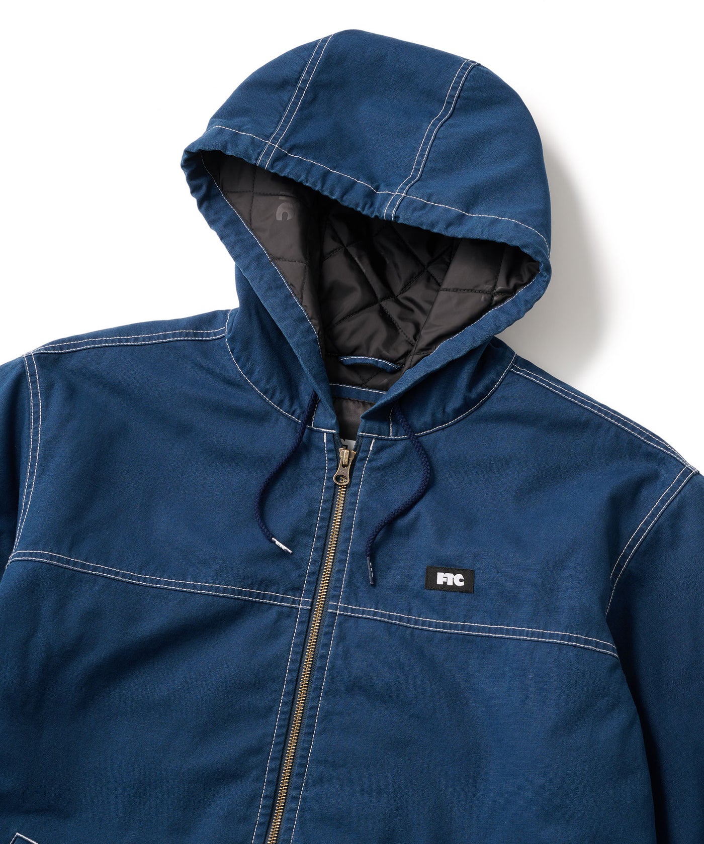ジャケット・アウター FTC WASHED CANVAS HOODED JACKET BLACK M WASHED CANVAS HOODED JACKET – FTC