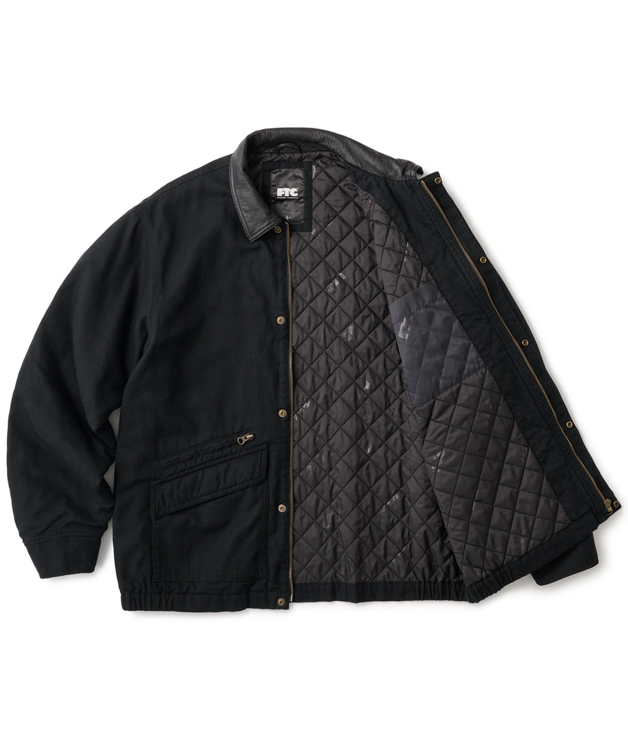 FTC WASHED CANVAS HOODED JACKET ジャケット 黒 FTC（エフティーシー）の「WASHED CANVAS HOODED JACKET（その他