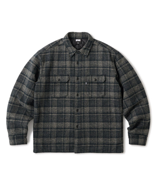 【値下げ！】Bott / Quilted Flannel Shirt / XL QUILTED LINED PLAID NEL SHIRT – FTC