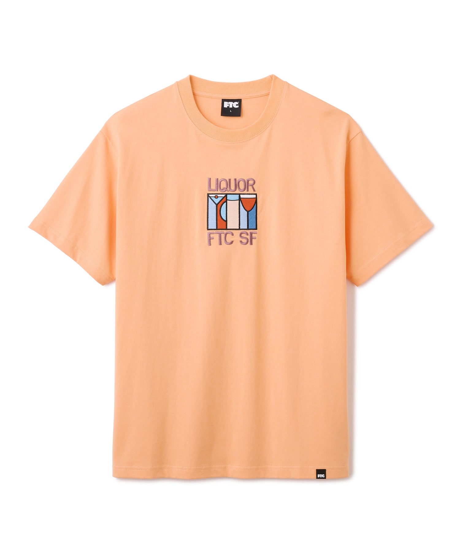 FTC STYLINGS Tシャツ 半袖 Black White Peach 送料込み LIQUOR TEE – FTC