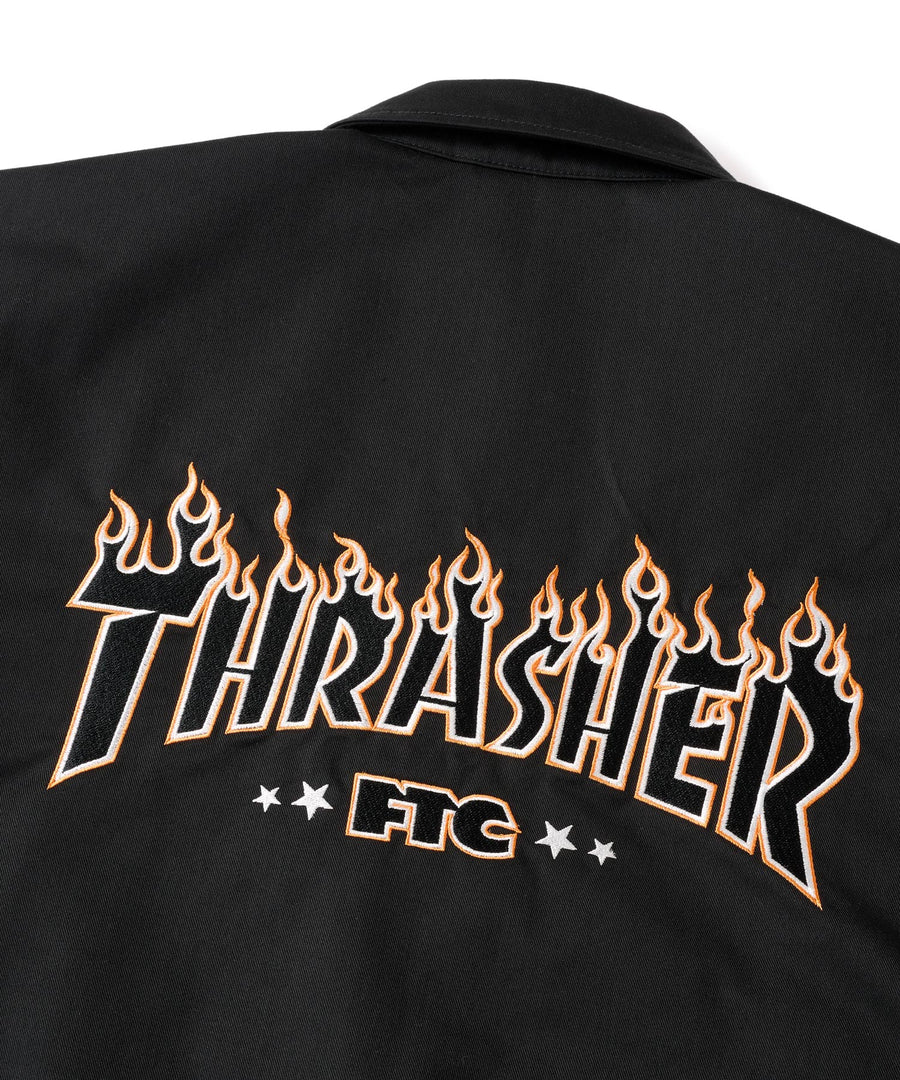"FTC x THRASHER" COACH JACKET