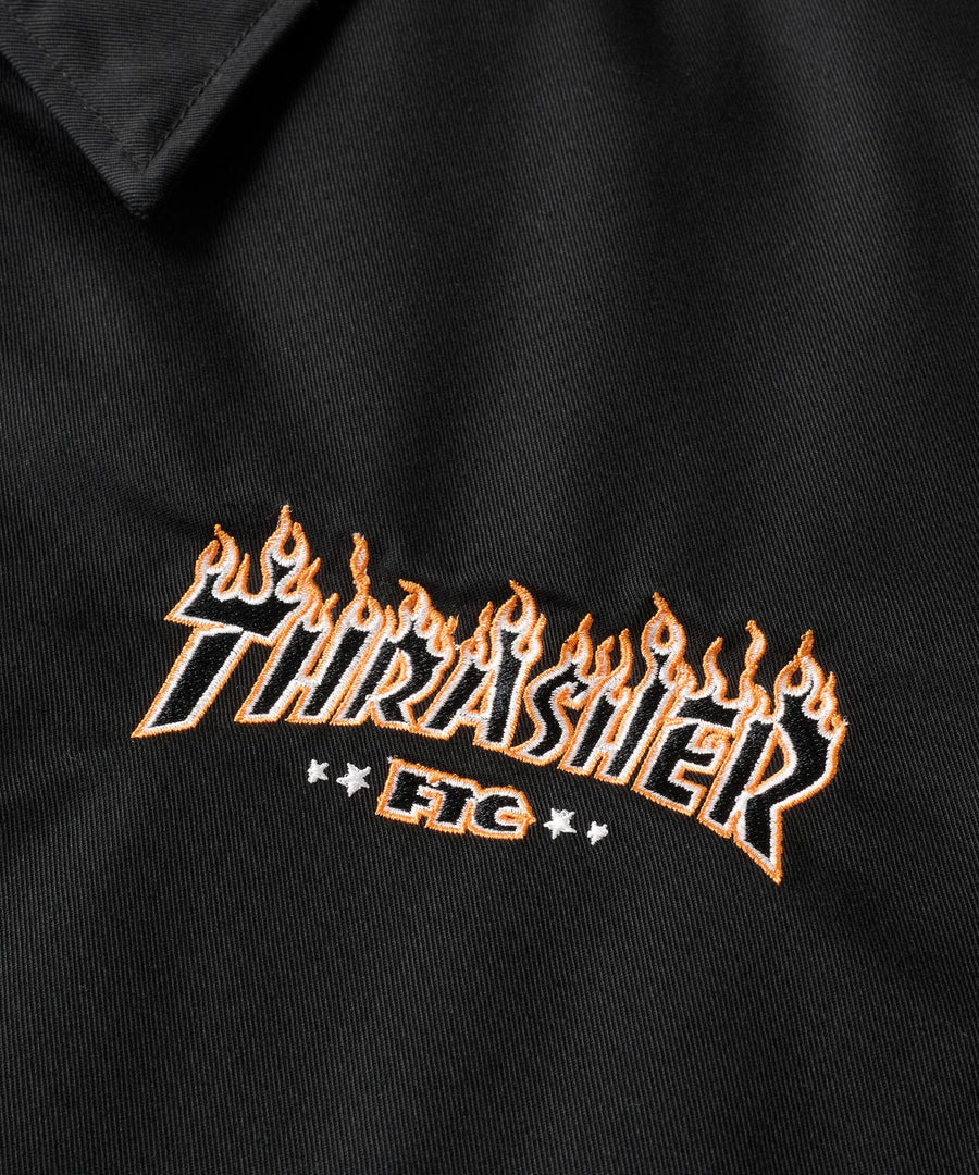 "FTC x THRASHER" COACH JACKET