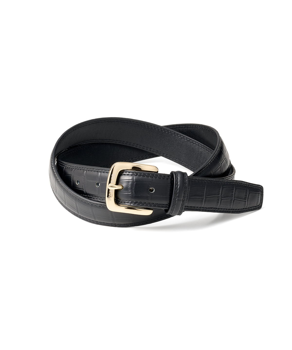 CROC LEATHER BELT – FTC