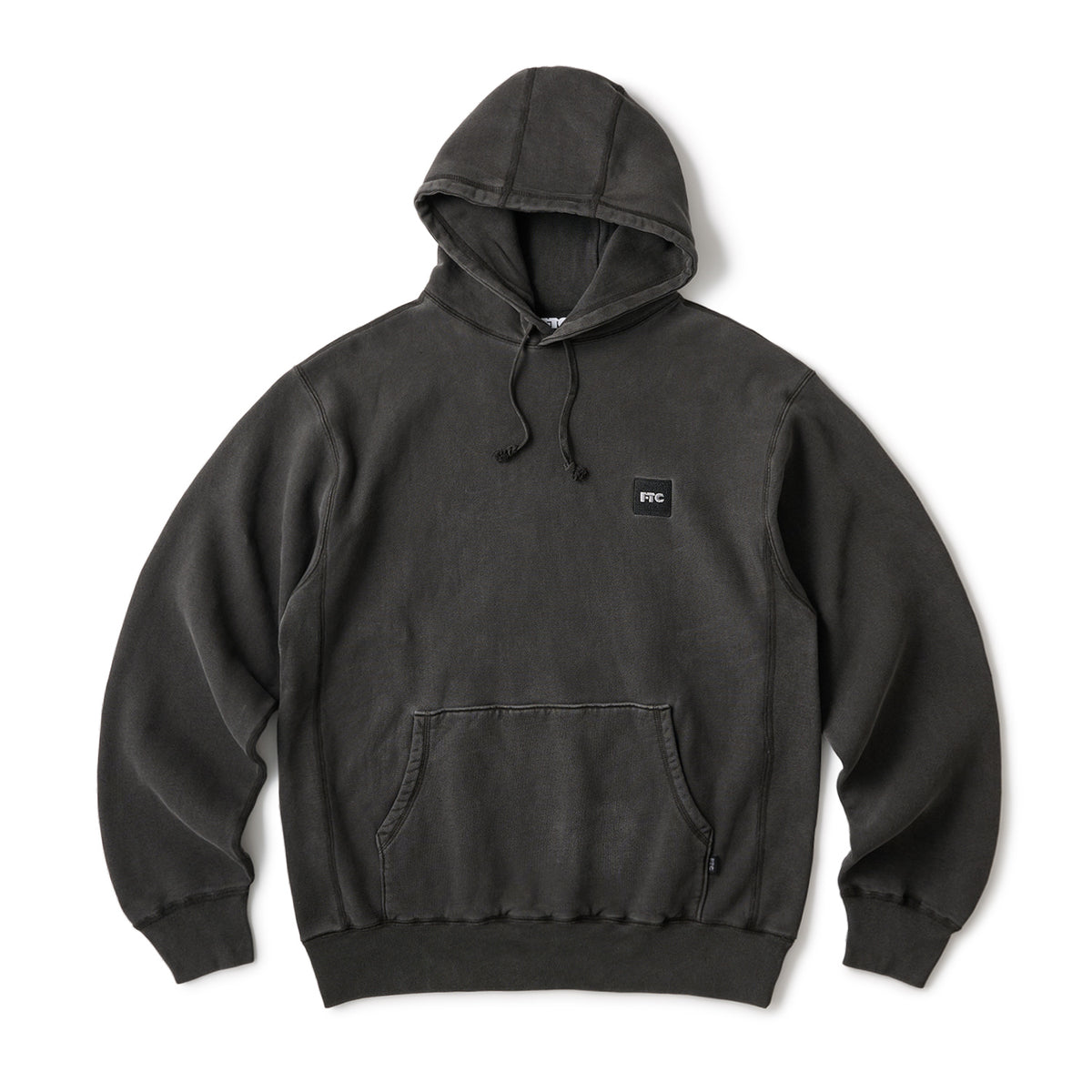 PIGMENT DYED BOX LOGO PULLOVER HOODY – FTC